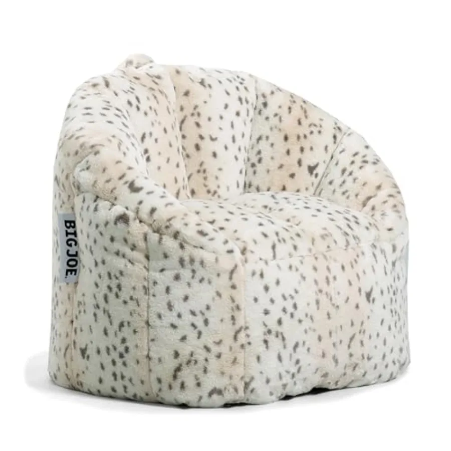 Milano Super Soft Leopard Beanbag Chair