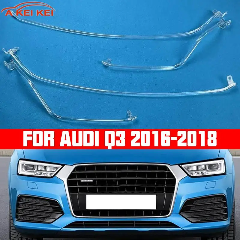 

Подходит для Audi Q3 2016-2018 автомобильные светодиодные фары DRL направляющая пластина трубка ангельский глаз автозапчасти высокая версия