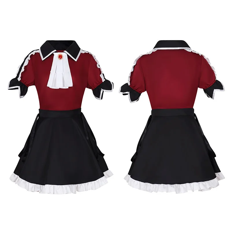Oshi no Ko Ruby Hoshino Arima Kana Mem Cho Косплей Zingen Kostium Pruik Hux Meid Outfit Kids Women Halloween vermomming Pak