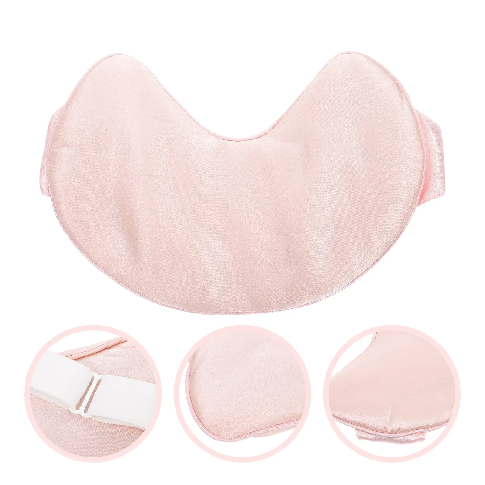 Silk Eye Mask Premium Lightproof Sleeping Eye Cover for Travel Hotels Trains Night Sleep Comfortable Non Irritating Skin