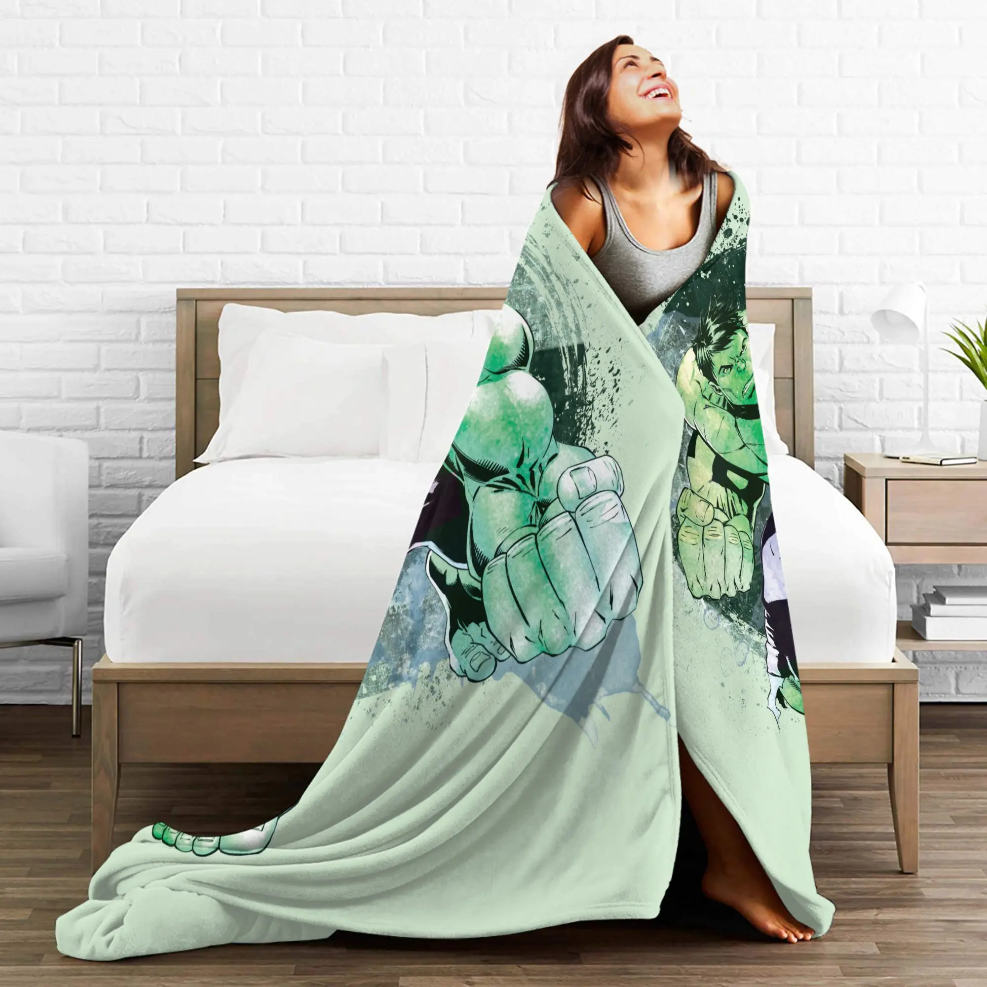 هالك المائية الفانيلا رمي البطانيات بطانية لغرفة النوم السرير لينة أفخم رقيقة لحاف،