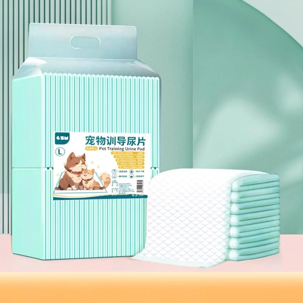 Pet Training Diapers Charcoal Odor Control Disposable Pee Mats Super Absorbent Sheets For Indoor Dog Cat Nursing