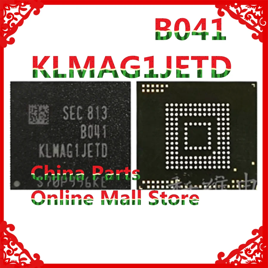 KLMAG1JETD-B041 For Samsung 153 ball emmc 16GB flash memory font library