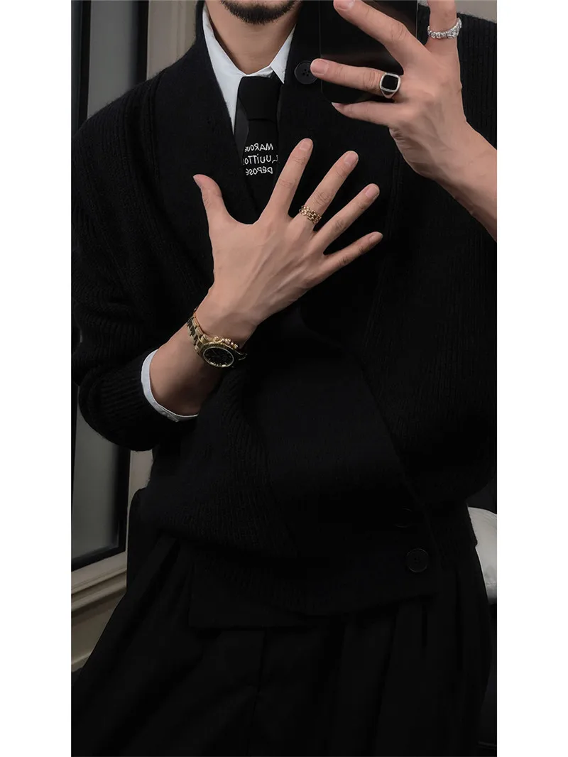 Men's Open Cardigan… - image