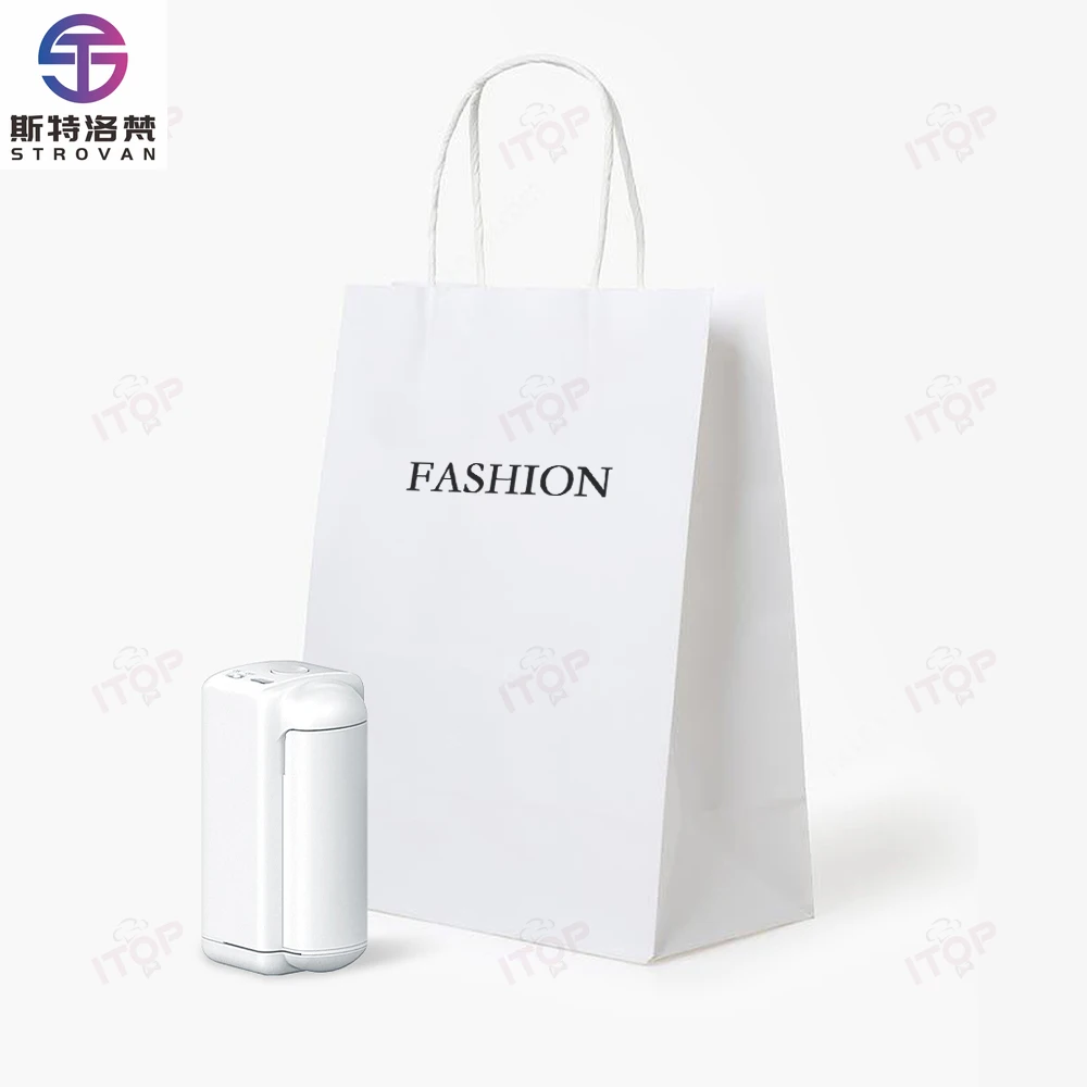 STLF JW ミニプリントペン ハンドヘルドミニラベルタトゥープリンター ワイヤレスポータブルプリンター