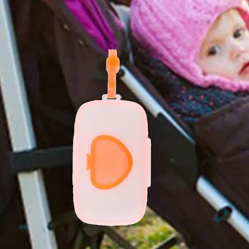 Baby Wipes Travel Case Compact Wet Tissue Dispenser Baby Wipe Holder Multipurpose Wipe Box Dispenser Wet Wipe Container For