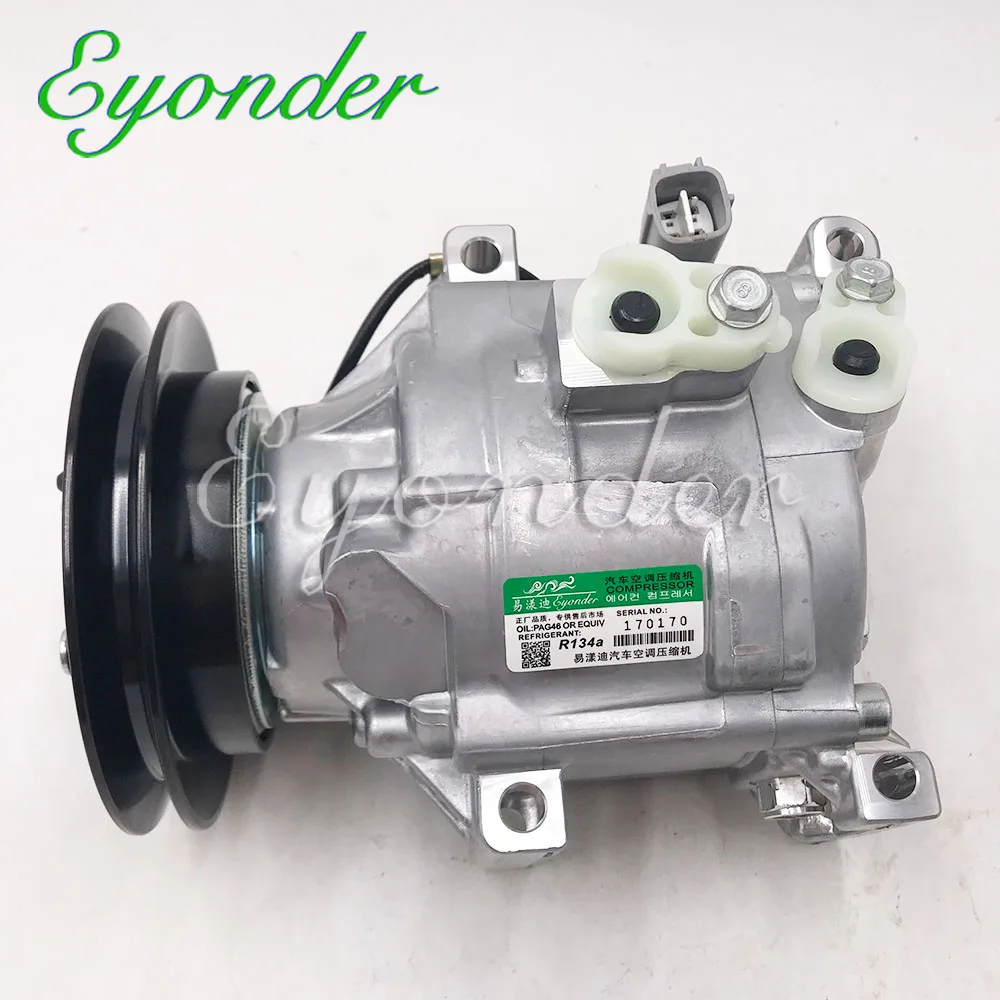 A/C Compressor Cooling Pump SCSA06C for Kubota M-series Heavy Duty Tractors Tractor A671-97110 6244536M92 6251414M91 T106572213