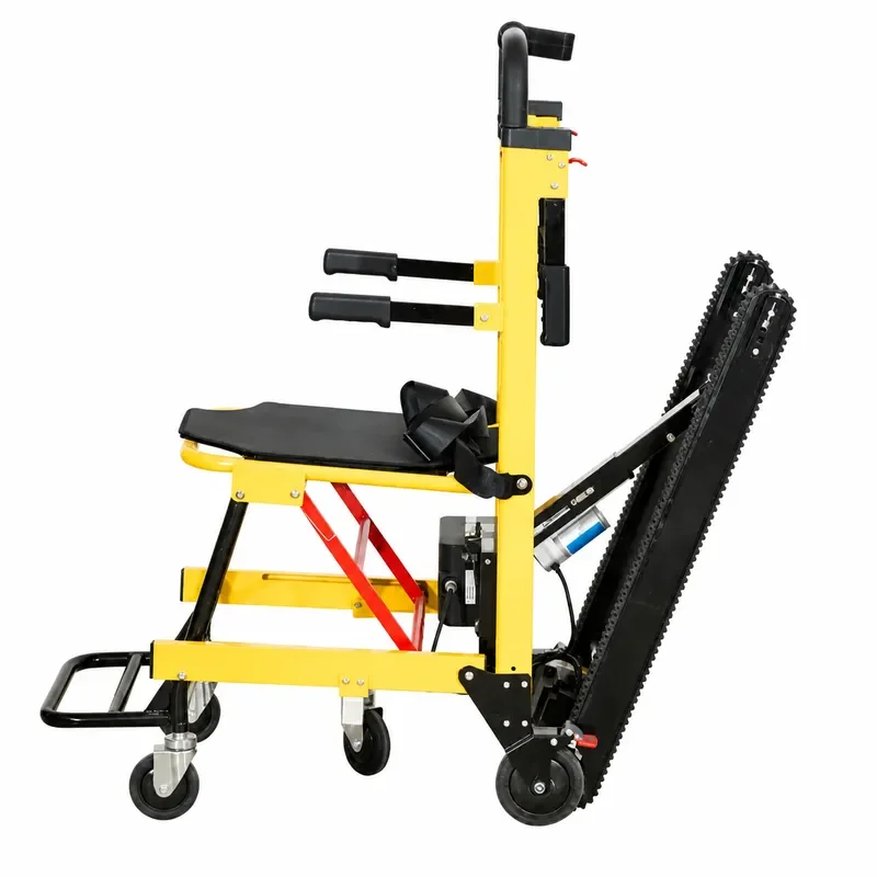 Electric Stair Climbing Wheelchair for Elderly Household Mobility Aid Automatic Up and Down Stairs Crawler Chair Assistive