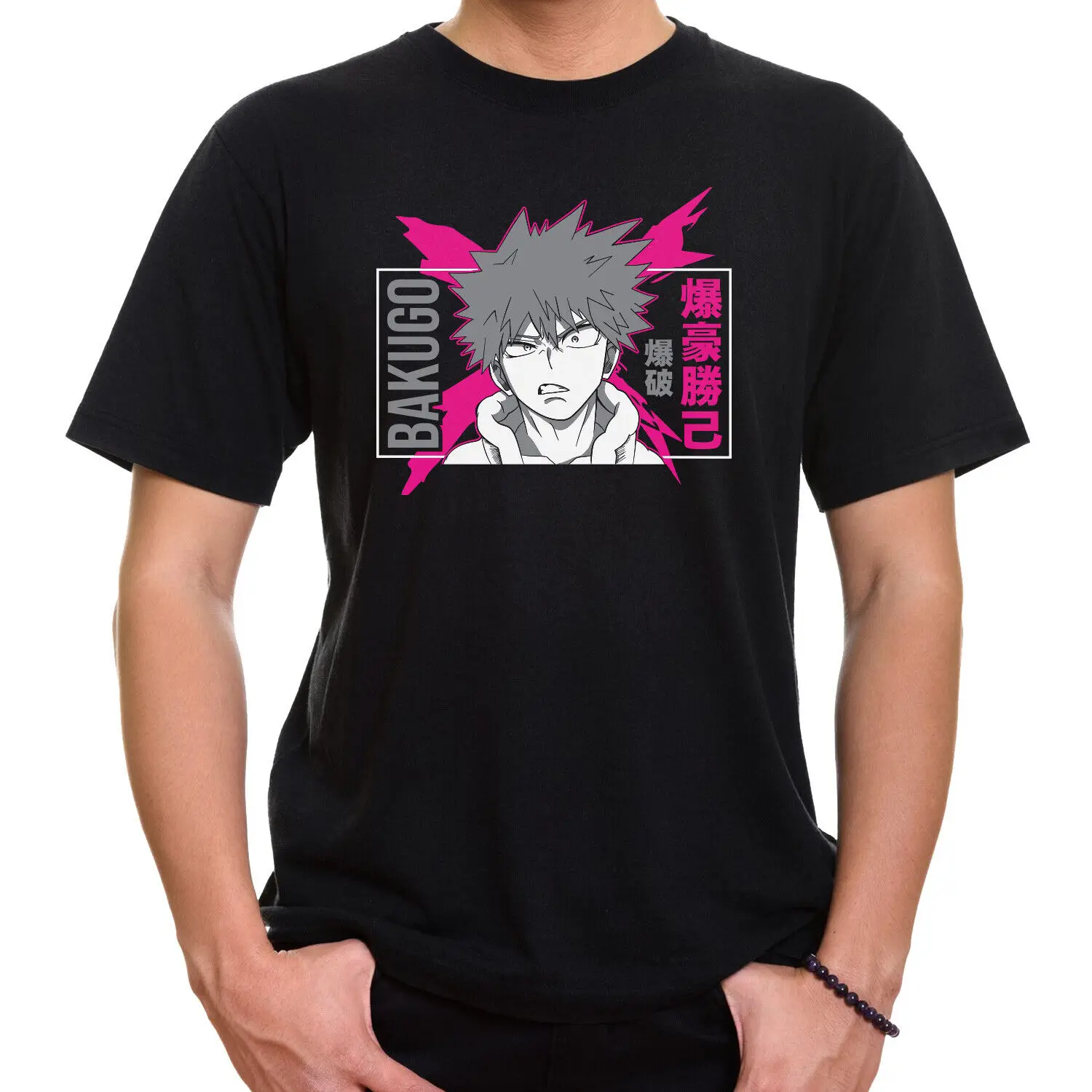 Bakugo Explosive Mood - Dynamic Anime T-Shirt - Graphic Tee (S-4XL)