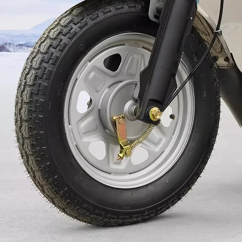 Three bouncy stainless steel household load agricultural wheels side wheels partial three wheels