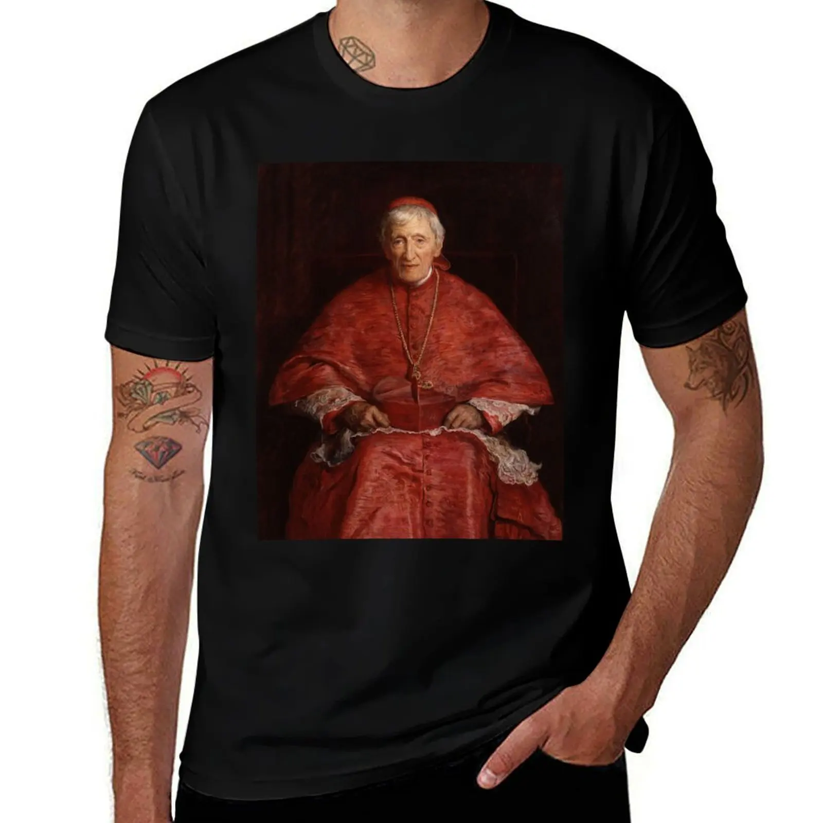 

St John Henry Newman T-Shirt cotton t shirt pack man t shirt summer