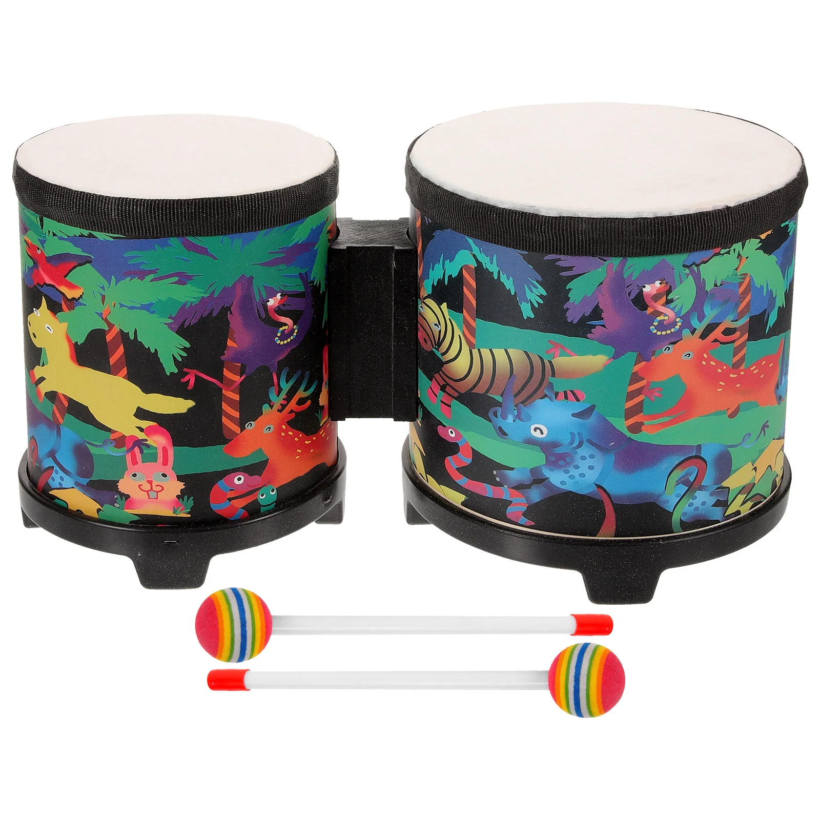 Baby Toy Kid Drum Kids Drums for Age 8-12 Clap Ages 5-9 Wood Sticks 9-12 Child Bongos