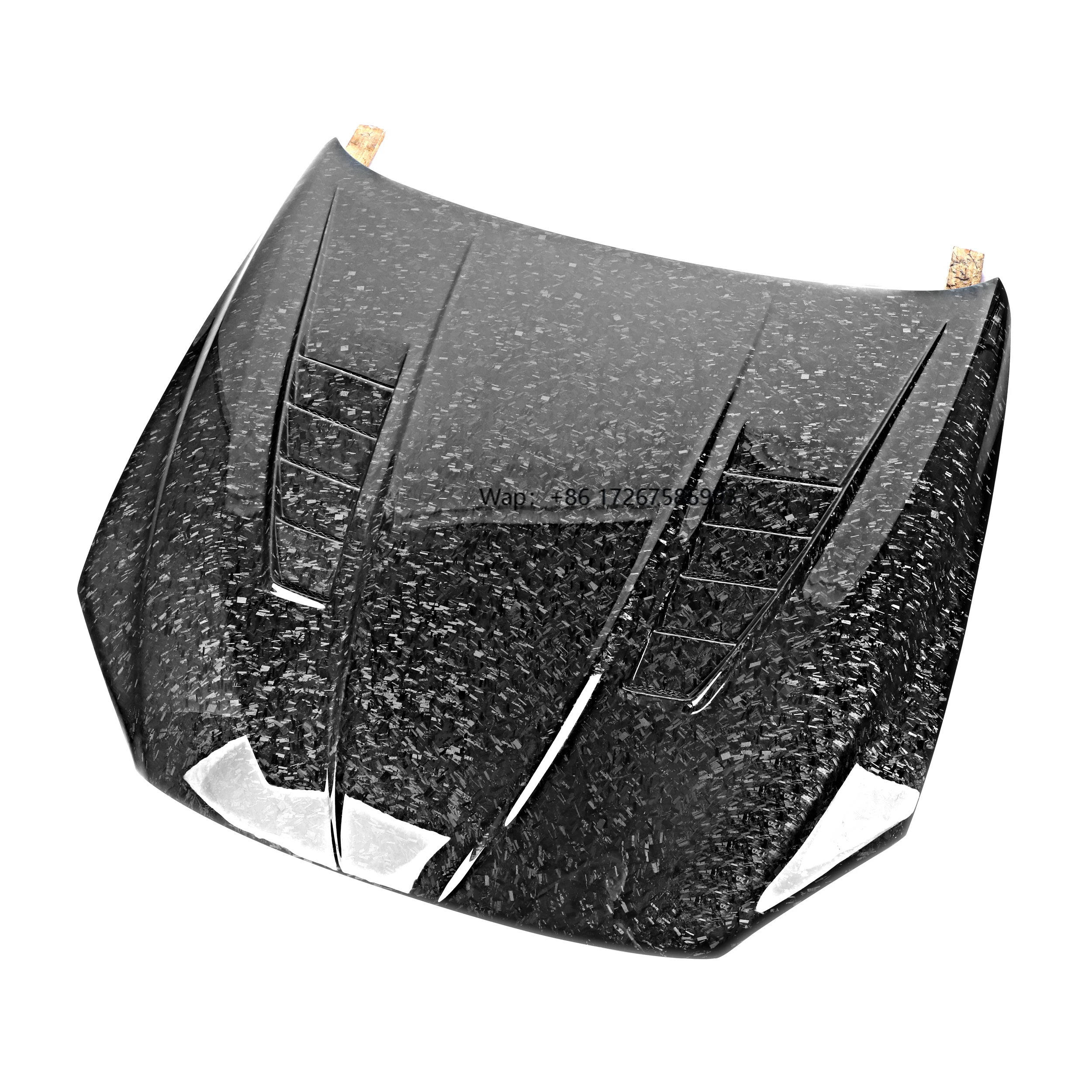 

Forged Carbon Fiber P Style Front Bonnet Hood for 6 Series F06 F12 F13 M6 2012-2017 Car Front Lever Cover F06 Front Hood