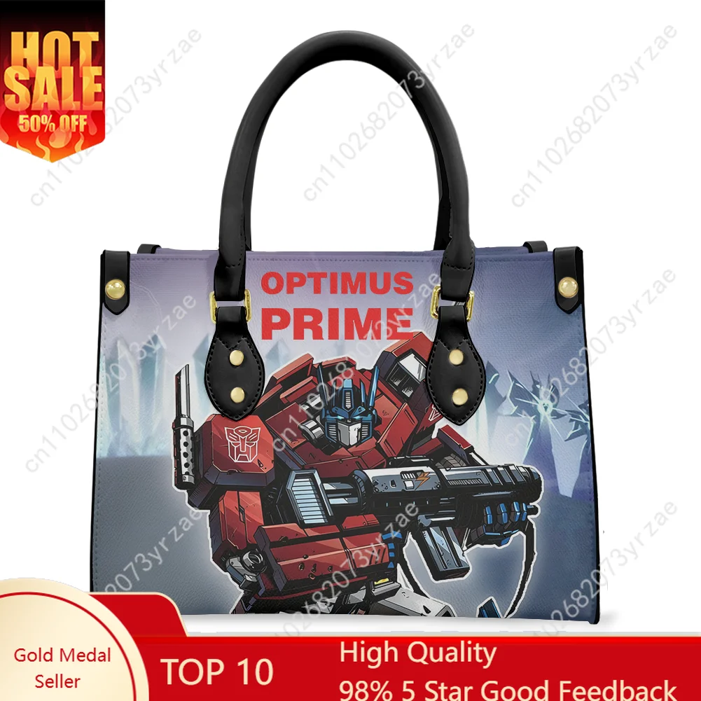

Optimus Prime Handbag Mens Womens Personalized Fashion Tote Bags Shoulder Bags Business Commuter Purse Cosplay Bags