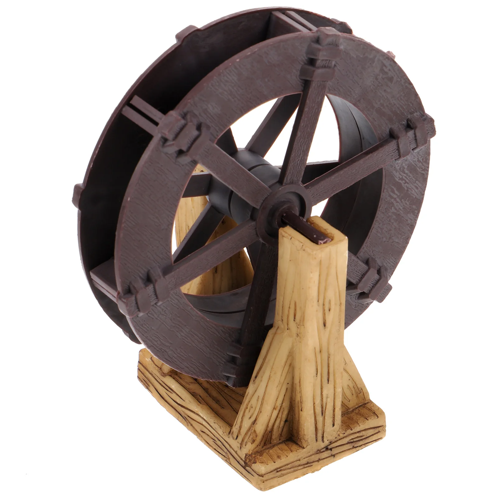 

Feng Shui Wheel 10cm Running Water Wheel Micro Decor Rockery Rotation Plastic Fish Ponds Mini Home Office Garden DIY Layout