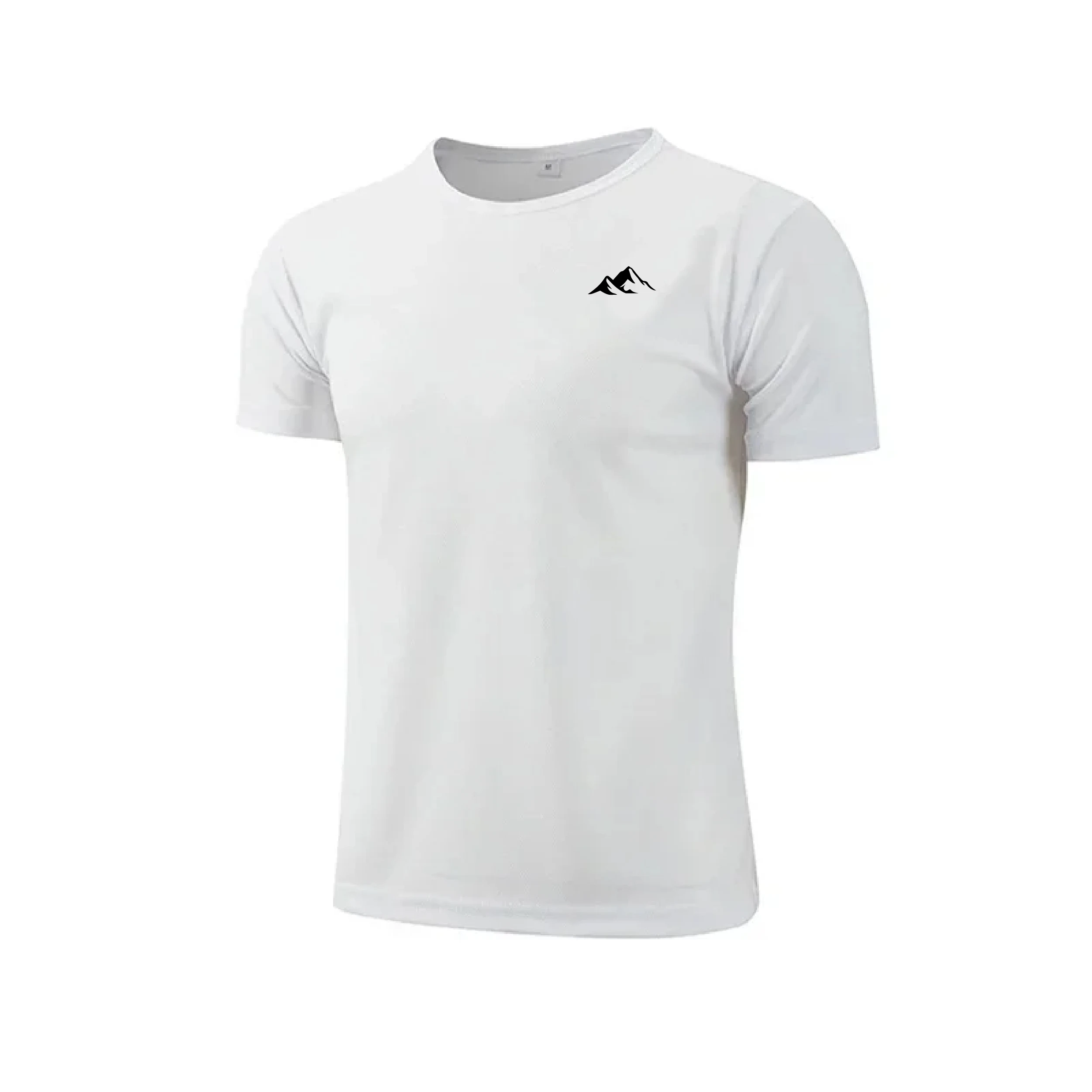 Men's New Quick Dry Breathable Summer Training T-Shirt Short Sleeve Marathon Gym Fitness Basketball Top Quality Exercise Tee