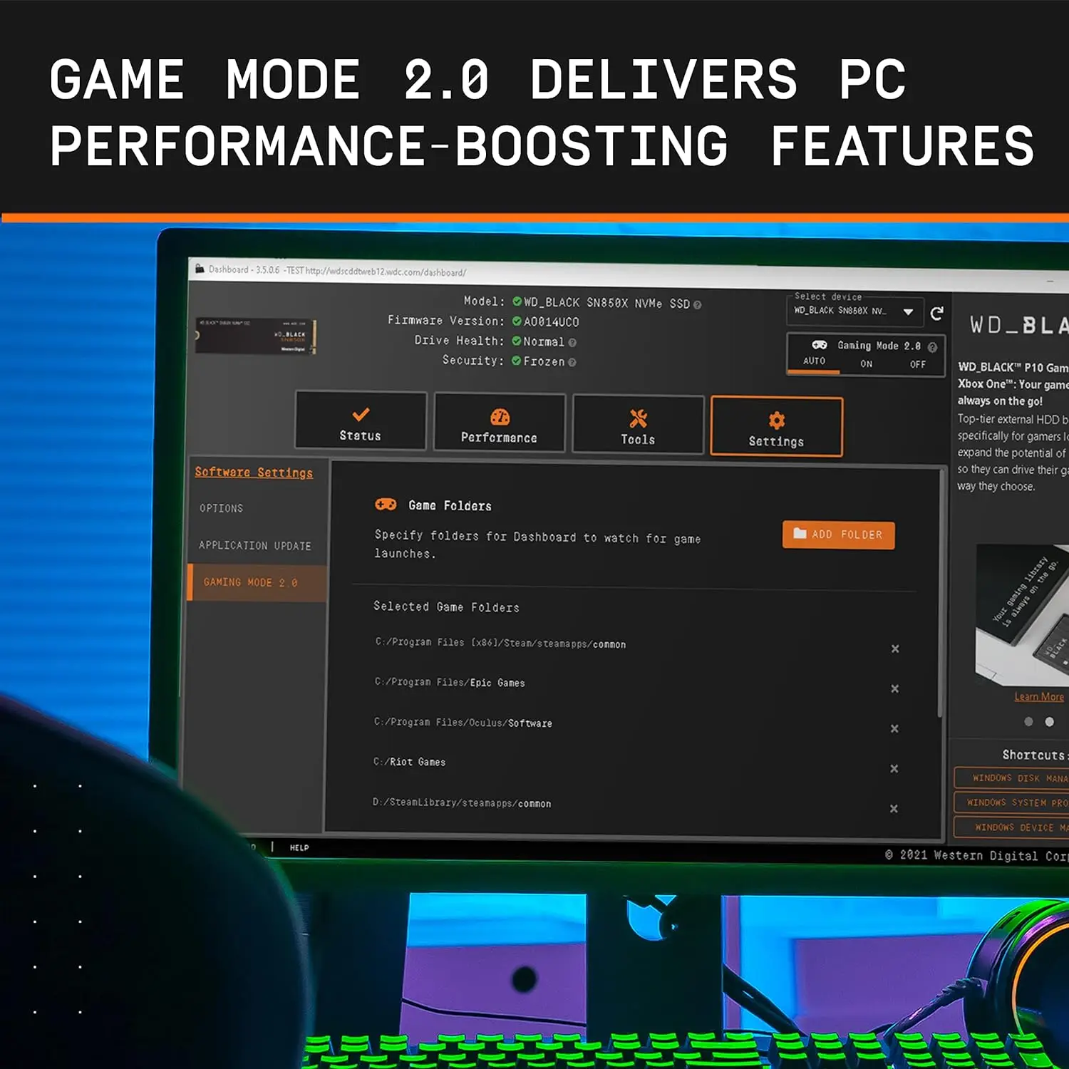 ويسترن ديجيتال WD_BLACK SN850X 1 تيرا بايت 2 تيرا بايت 4 تيرا بايت M.2 2280 NVMe PCIe Gen 4.0x4 SSD محركات أقراص الحالة الصلبة لأجهزة الكمبيوتر المحمول للألعاب PS5