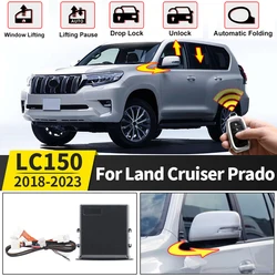 Automatic Closed Window + Lock Door + Rearview Mirror Folding OBD Module for Toyota Land Cruiser 150 LC150 2018-2023 Accessories