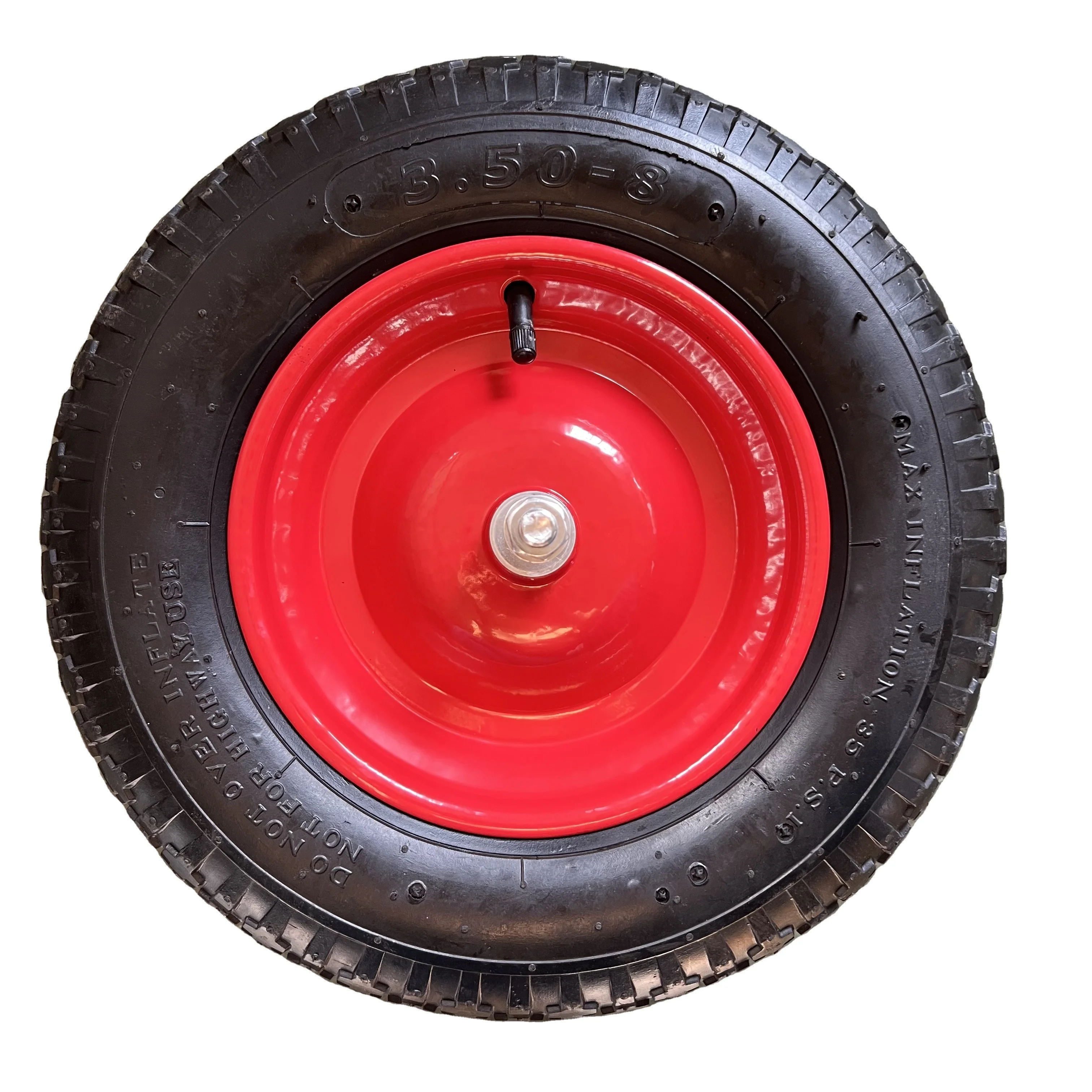 

Новые пневматические колеса для тачки 3,50-4 10-дюймовая резиновая сменная шина для ручной тележки