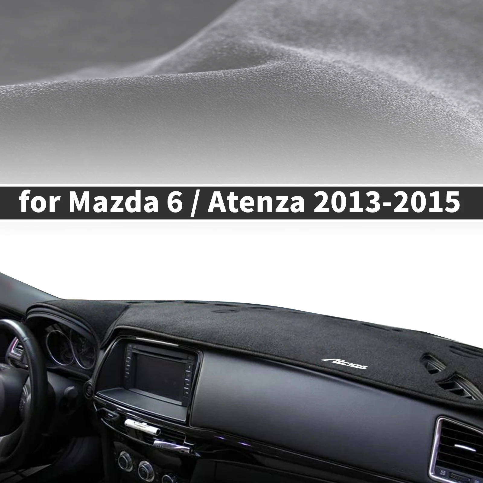 

fit for Mazda 6 Atenza GJ 2013 2014 2015 Car Accessories Dashmat Dashboard Cover Pad Protective Carpet DashMat Sunshade