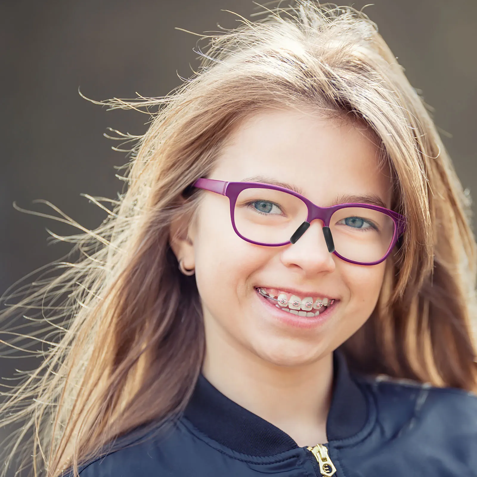 

1pcs Pads For Glasses Anti-Skid Silicone Replacement Eyeglass Nose Parts Accessories Fit For Frames Repair Kit