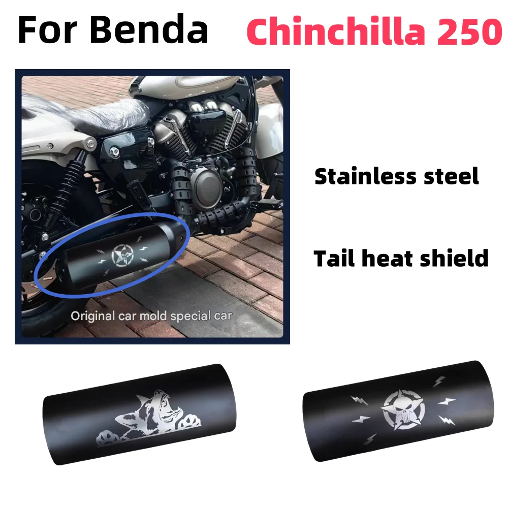 protector-termico-para-tubo-de-escape-benda-chinchilla-250-accesorio-de-modificacion-del-protector-termico-del-tubo-de-escape-chinchilla-250