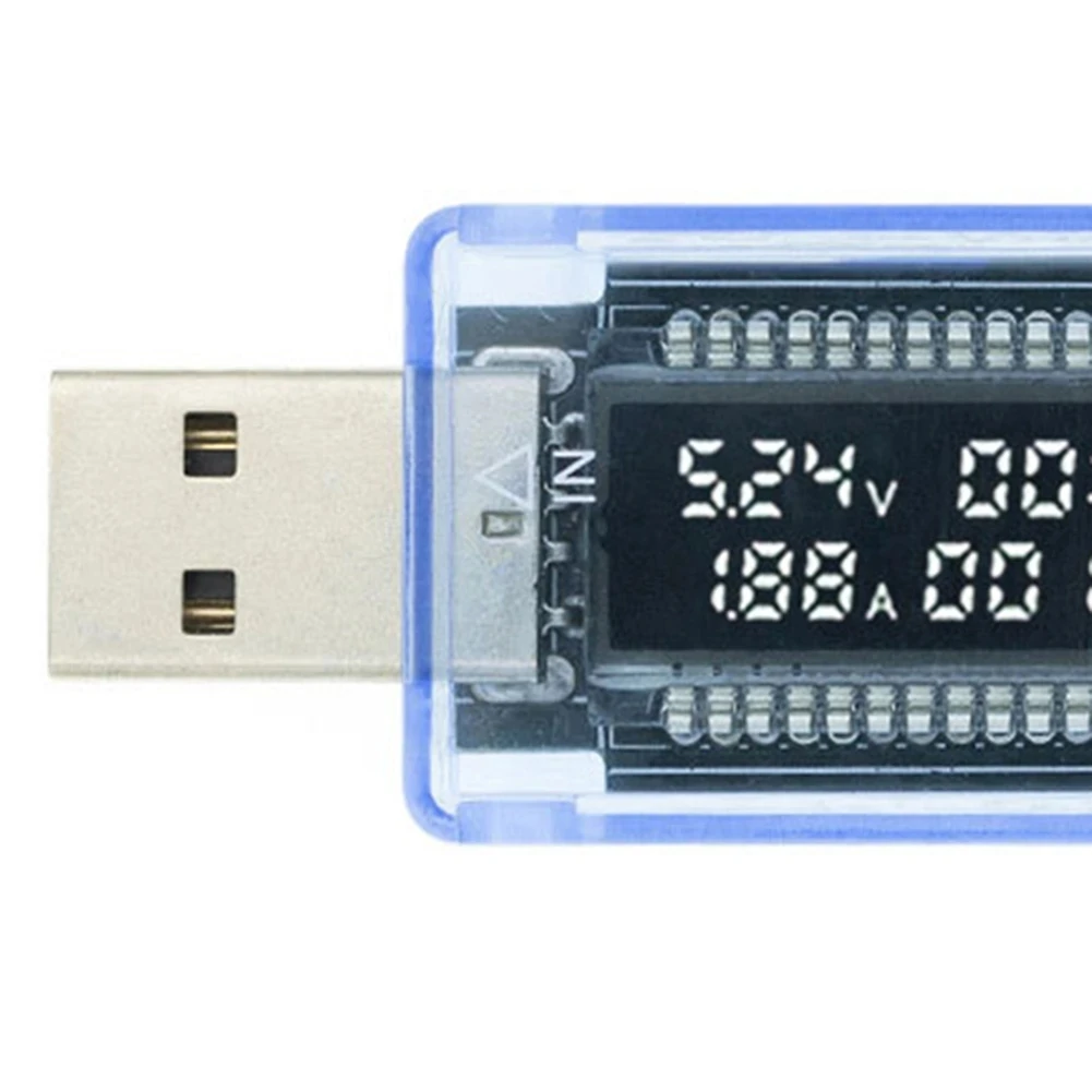 Mobile Power Detector Usb Charger Tester Médico Voltage Current Meter Amperímetro Battery Capacidade Tester