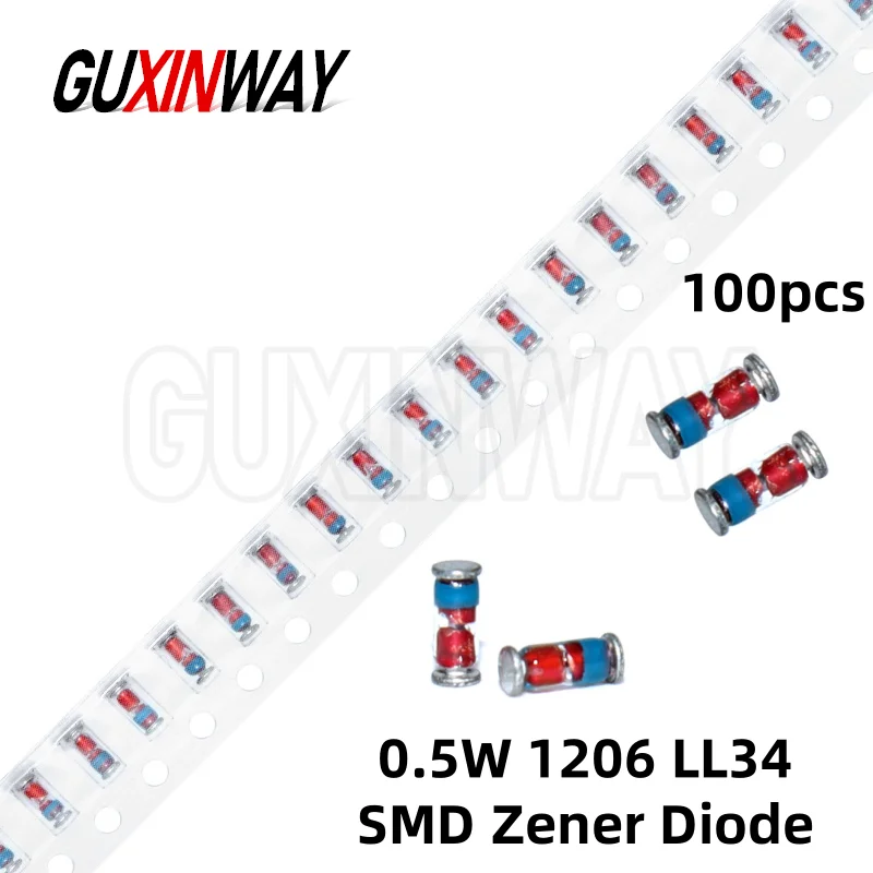 100Pcs 0.5W 1206 LL…