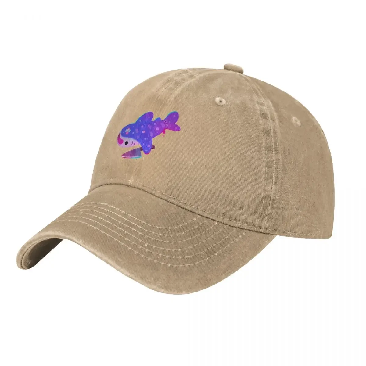 Stabby whaleshark/squid Baseball Cap funny hat Hat Man For The Sun Hats Man Women's