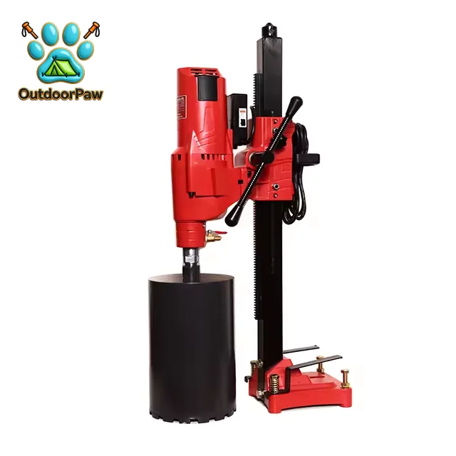 Industrial power supply electric drilling rig bracket set, industrial diamond concrete coring rig