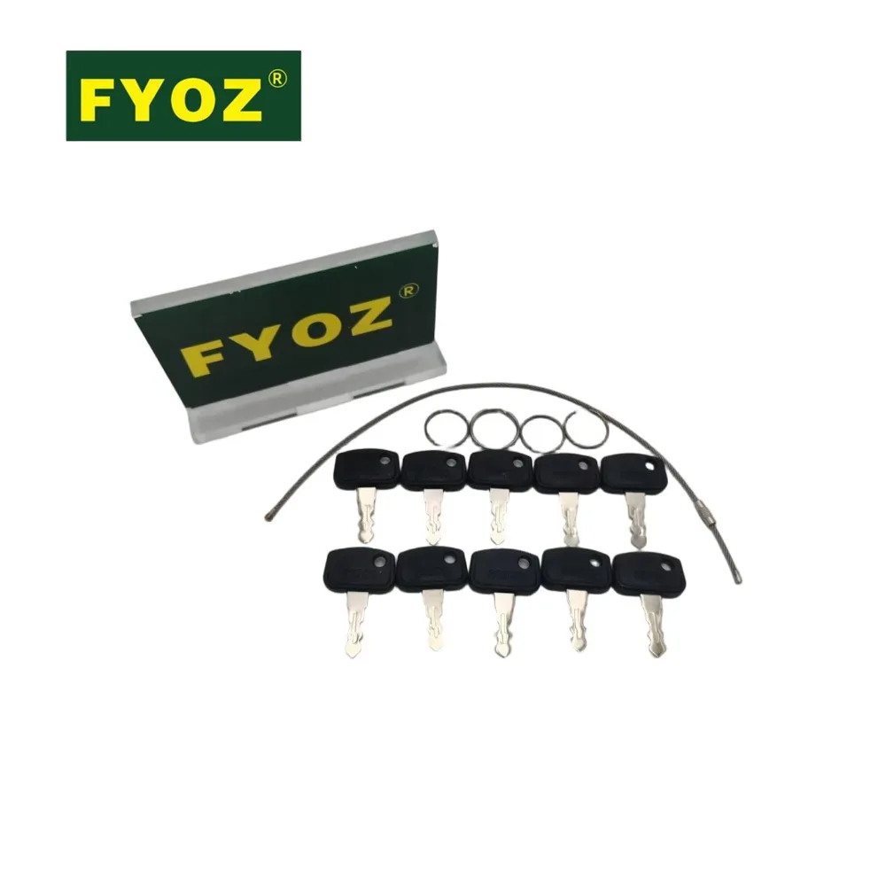 10PCS Ignition Key PL501-68920 For Kubota RTV500 RTV900 RTV B BX F GR ZD ZR Series Part