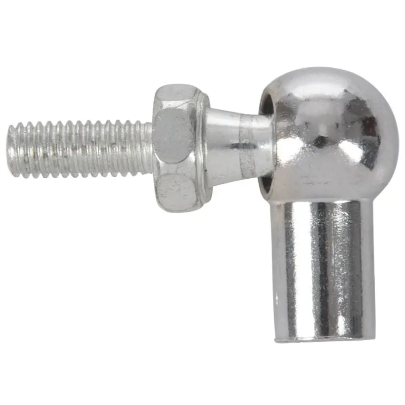 AB41-6Mm Male Female Thread L Shaped Ball Joint Rod End Bearings 40Pcs