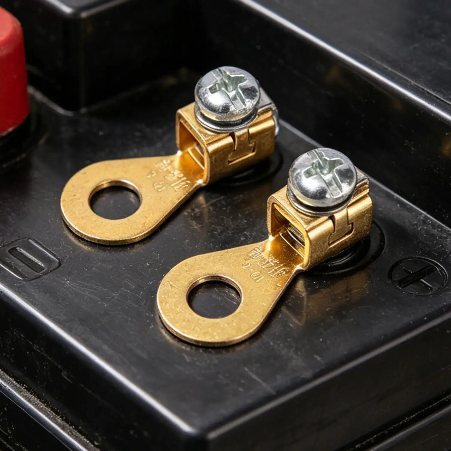 Autobatterie-Anschlussklemmen, Massivkupferdraht-Crimpzangen-Verbinder, Autobatterie-Anschlussklemmen-Ersatzteile – Detail 3