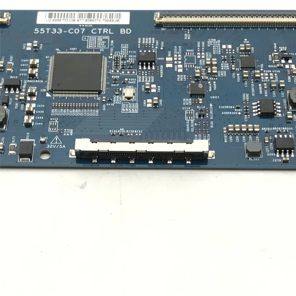 55T33-C07 CTRL BD Tcon профессиональная тестовая плата 55T33 C07 T Con оригинальная логическая плата дисплей тест ed телевизор U55Q81