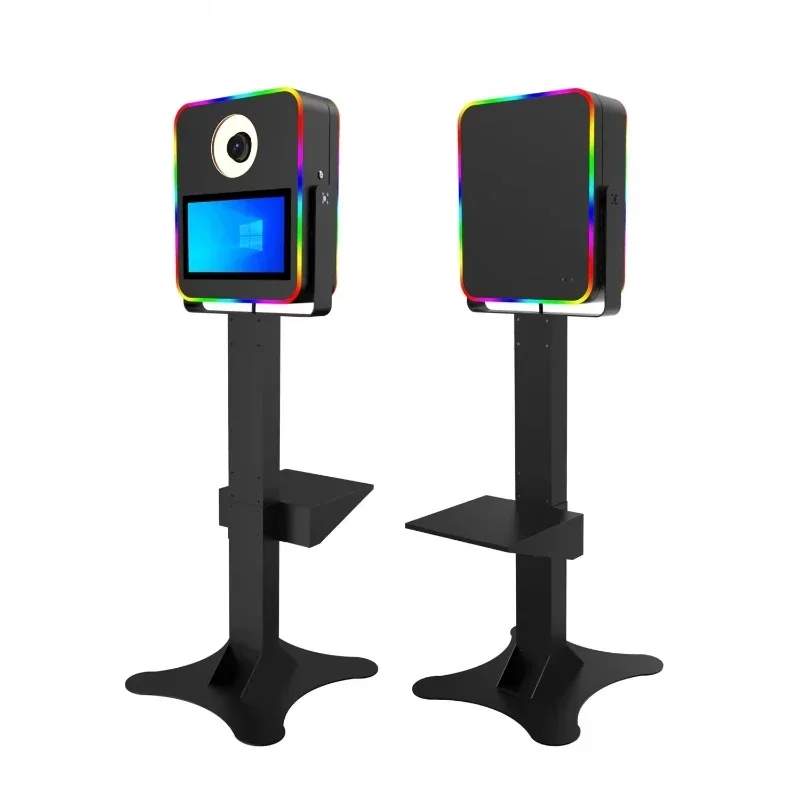 Automatic photo booth 15.6-inch touchscreen LCD with camera and printer