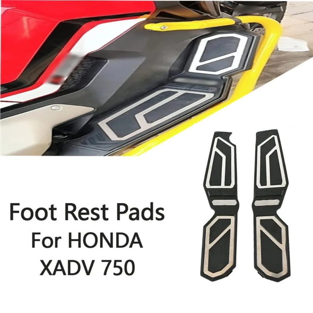 

DWOE Motorcycle FootBoards Accessories Motorbike Footrest Foot Rest Pads Board Pedals Parts Fit for HONDA X-ADV 750 2017-2024