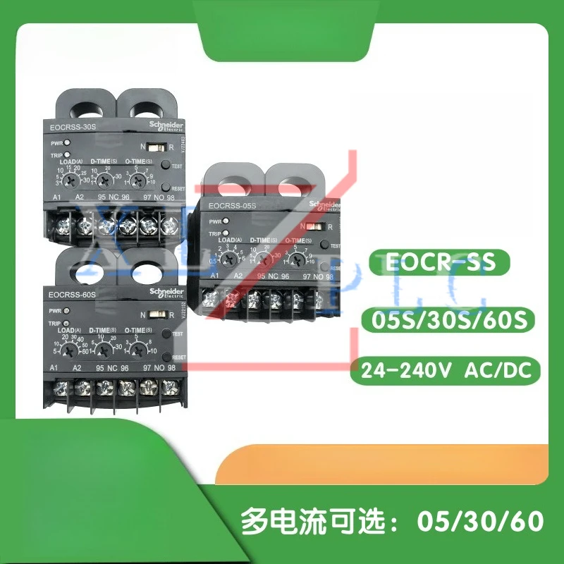 

New original EOCRSS 05S/30S/60S electronic overcurrent relay 24-240V motor protection