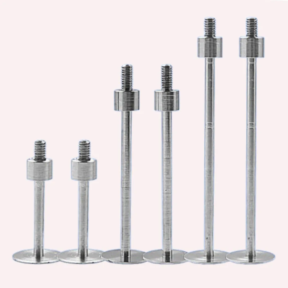 Height gauge T-shaped measuring needle M2.5 thread measuring head disc probe special-shaped measuring needle dial gauge needle