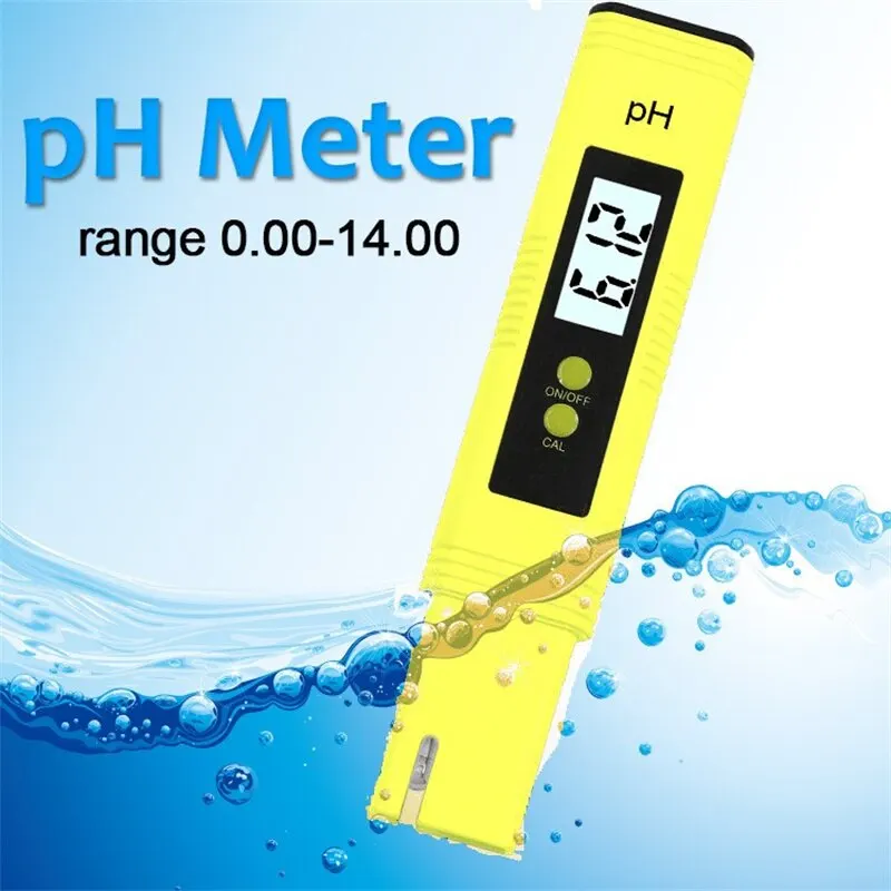 Kitchen PH Test Pen Water Quality Testing Tool Alkaline and Acidic Tester Portable PH Meter Household Water Detection Instrument