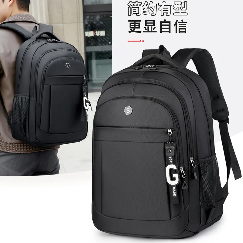 New Laptop Bag Men's and Women's Backpack Large Capacity Business Travel Backpacks Premium Sense School Bag College Student