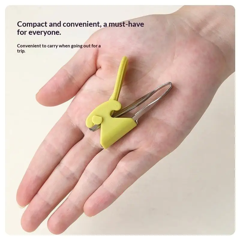 【MA】Sunflower Seed Sheller With Stainless Steel Blade Protects Teeth Easy Shelling For Snack And Movie Time - view 4