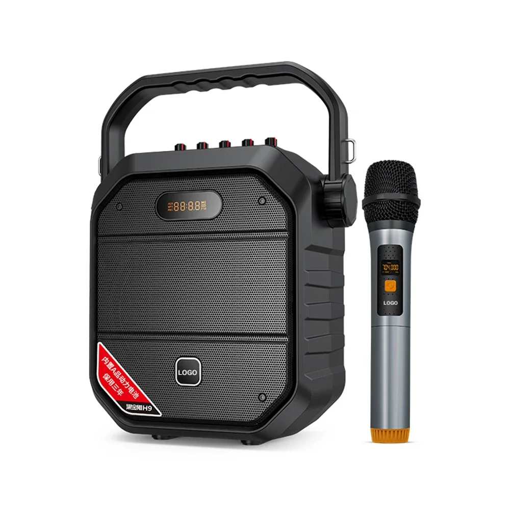 

Factory Wholesale H9 40W With Battery Bass Waterproof Speaker Outdoor FM Radio Bluetooth Speaker Wireless