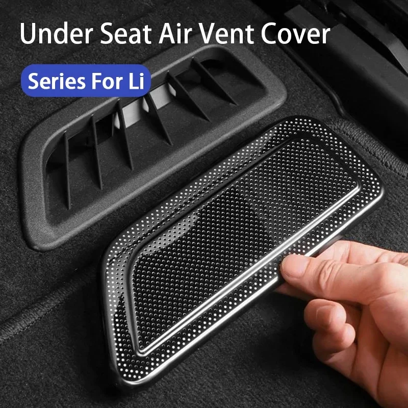 

For Leading Ideal Li LiXiang L7 L8 L9 2022 2023 2024 Underseat Air Conditioning Vent Protective Cover for LiXiang L7 L8 L9