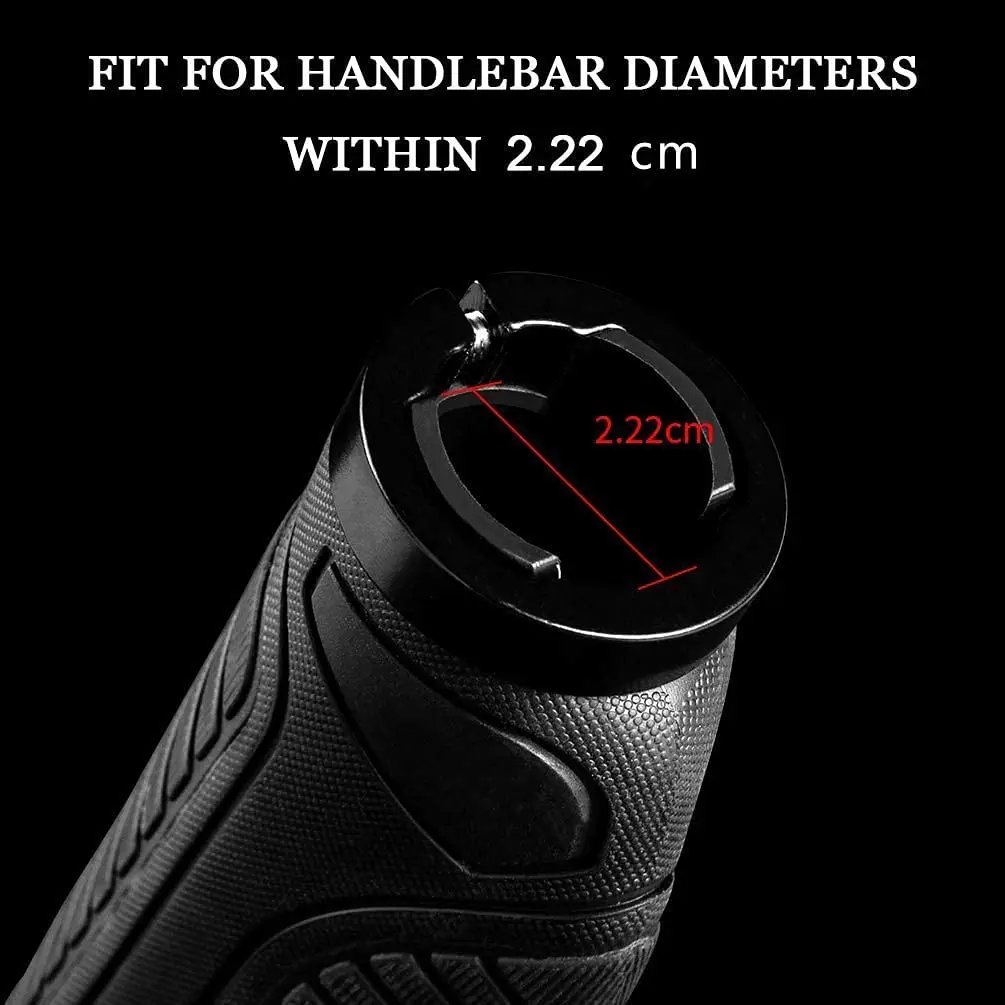 1 Paar Fiets Grips Mountainbike Handvatten Mtb Grip Tpr Rubber Shockproof Anti-Slip Fiets Stuur Grip Fiets Deel accessoires