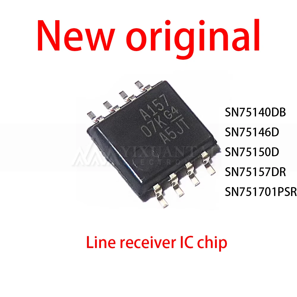10pcs SOP8 SMD SN75140DB SN75146D SN75150D SN75157DR SN751701PSR 75140 75146 75150 75157 751701 SOP-8