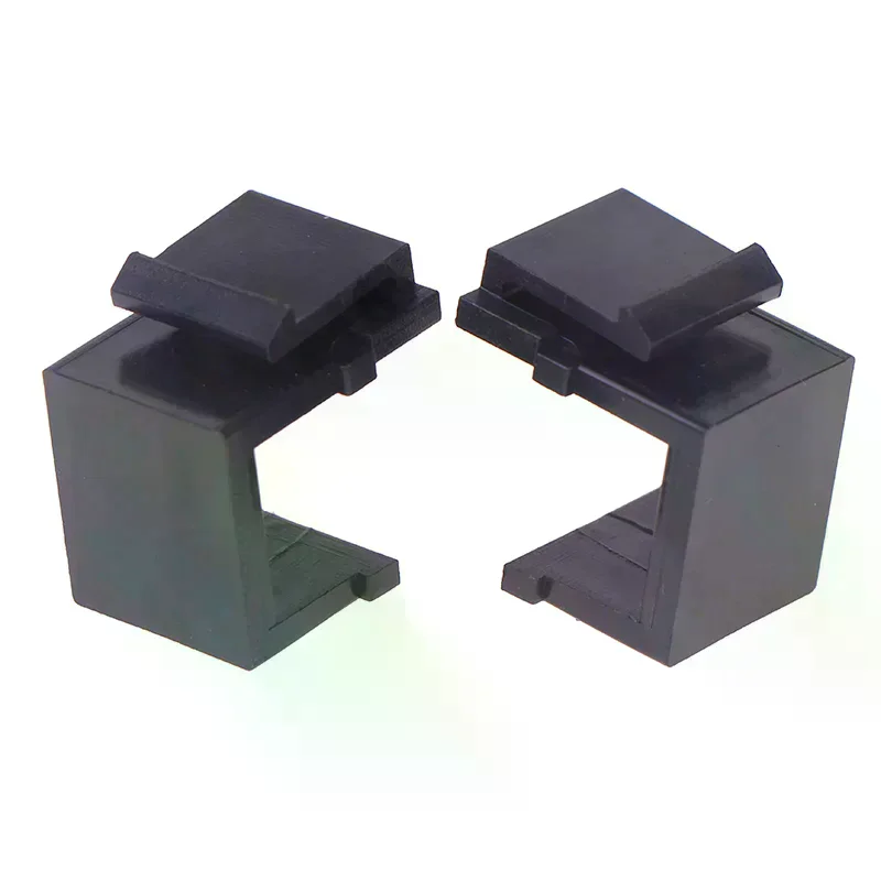 10 PCS ZoeRax RJ45 Keystone Jack Inserts For Filling Blank Keystone Wall Plate And Patch Panel