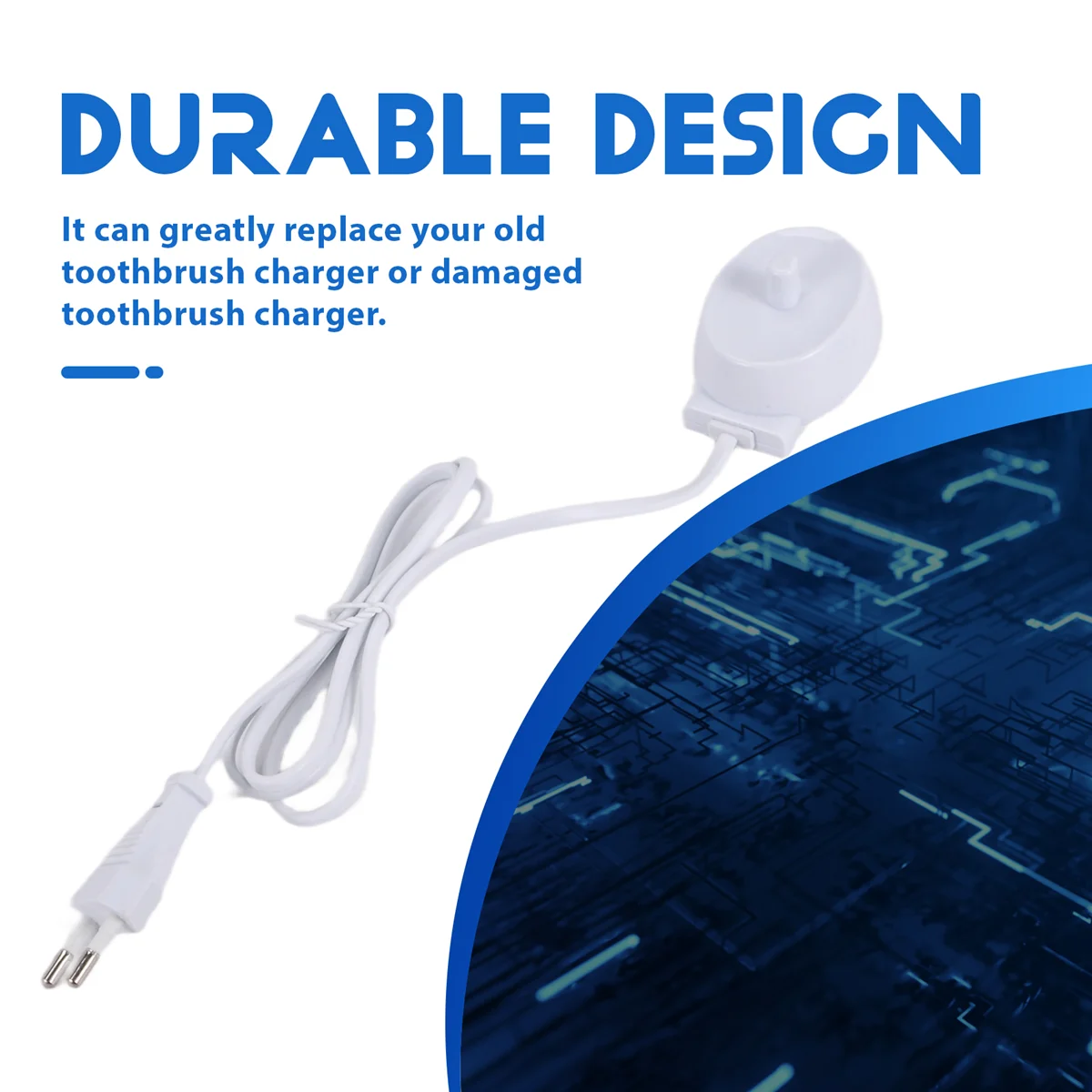 Nuovo ricambio per Braun Oral B Series 3709 D12 D16 D20/89 00D36 P2000 per caricabatterie con supporto per spazzolino elettrico-Spina UE