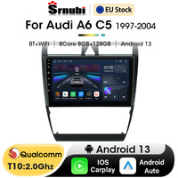 Wireless CarPlay Android Auto 2Din Car Radio for Audi A6 C5 1997-2004 S6 1999-2006 RS6 Multimedia Player Navigation Head Unit