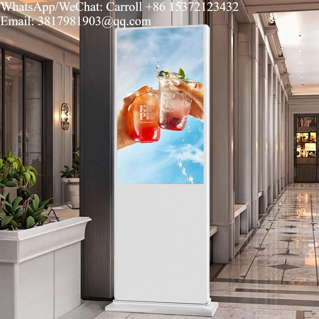 

Floor Standing Digital Signage 32 43 49 50 55 65 Inch Vertical Interactive Totem Touch Screen Kiosk LCD Advertising Display