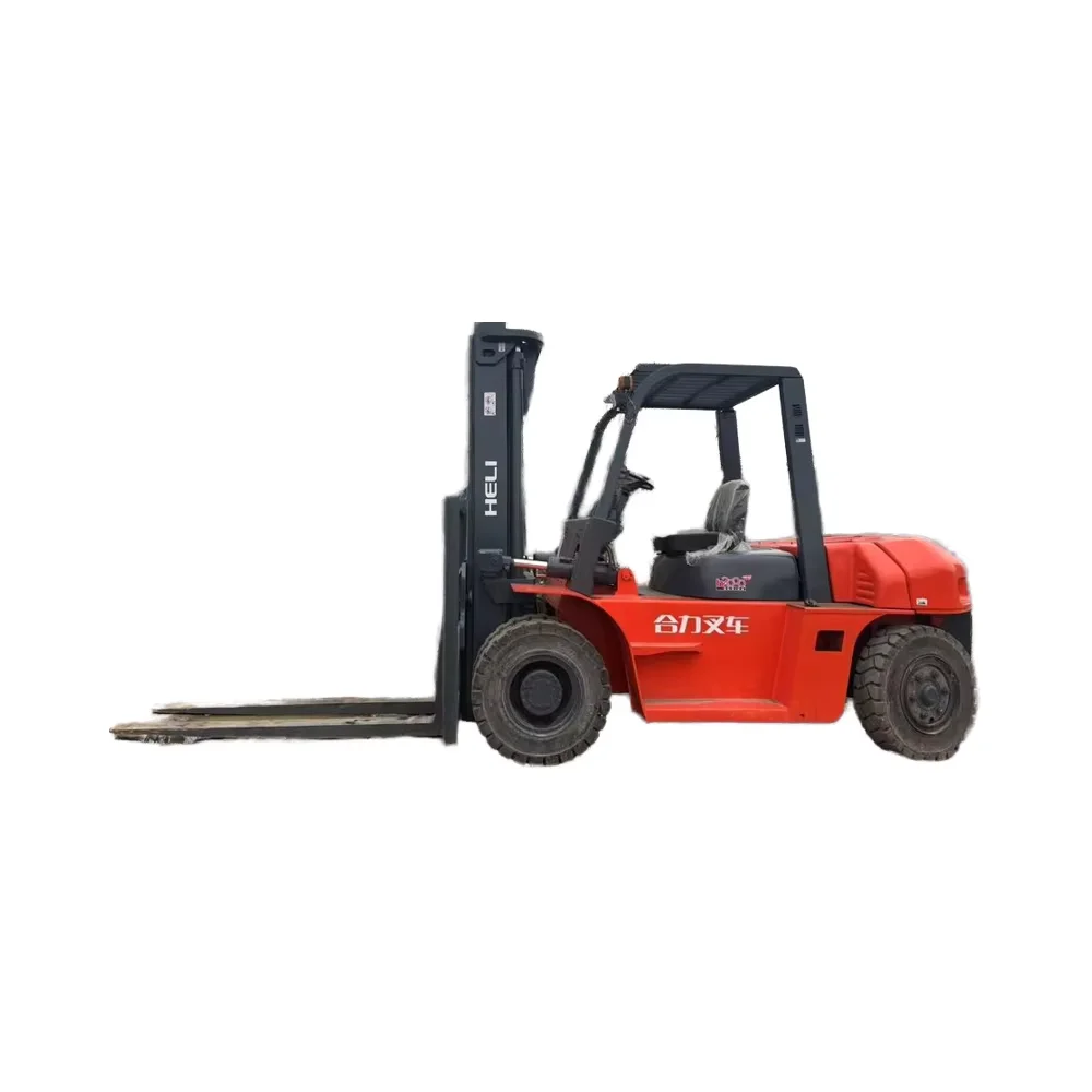 Resultant 5/8 Tons Internal Combustion Engine Forklift Hangzhou 6/5/7 Tons Loading And Unloading Forklift